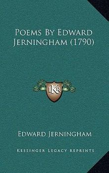 Paperback Poems By Edward Jerningham (1790) Book