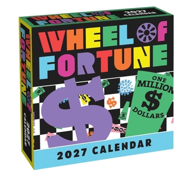 Paper Catalog Wheel of Fortune(r) 2027 Day-To-Day Calendar Book