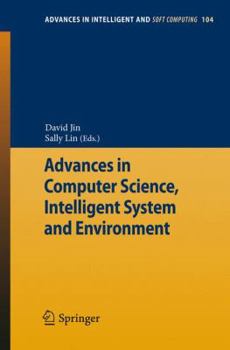 Paperback Advances in Computer Science, Intelligent Systems and Environment: Vol.1 Book