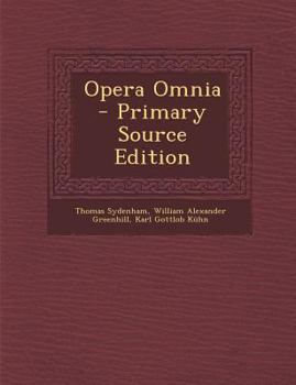 Paperback Opera Omnia [Latin] Book