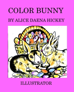 Paperback Color Bunny: For Easter Book