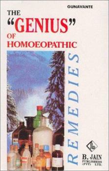 Hardcover The Genius of Homoeopathic Remedies Book