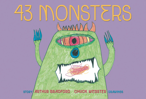 Hardcover 43 Monsters Book