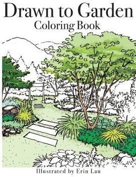 Paperback Drawn to Garden Coloring Book