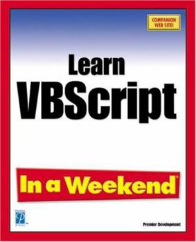 Paperback Learn VBScript in a Weekend Book