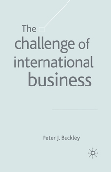 Paperback The Challenge of International Business Book