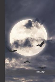 Paperback Night Bats: small lined Bat Notebook / Travel Journal to write in (6'' x 9'') 120 pages Book