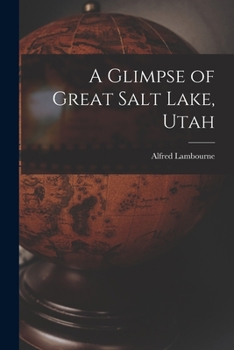 Paperback A Glimpse of Great Salt Lake, Utah Book