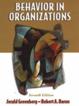 Hardcover Behavior in Organizations: Understanding and Managing the Human Side of Work Book