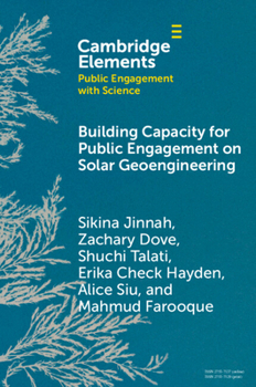 Paperback Building Capacity for Public Engagement on Solar Geoengineering Book