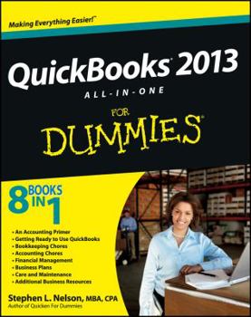 Paperback QuickBooks 2013 All-In-One for Dummies Book