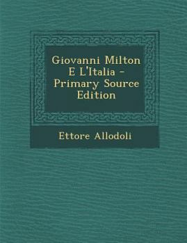Paperback Giovanni Milton E L'Italia [Italian] Book