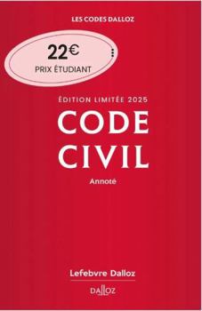 Paperback Code civil 2025 annoté. Édition limitée. 124e éd. [French] Book