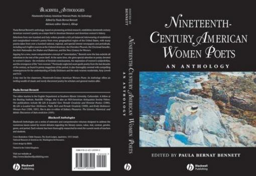 Paperback Nineteenth Century American Women Poets: An Anthology Book