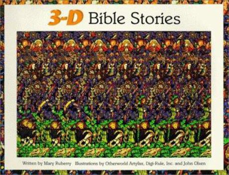 Paperback 3-D Bible Stories Book