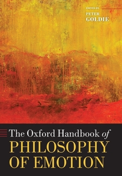 Paperback The Oxford Handbook of Philosophy of Emotion Book