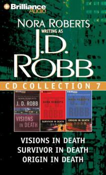 Audio CD J. D. Robb CD Collection 7: Visions in Death, Survivor in Death, Origin in Death Book