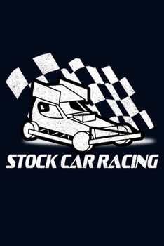 Stock Car Racing: 120 pages, lined paper, paperback notebook