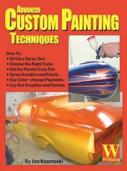 Hardcover Advanced Custom Painting Techniques Book