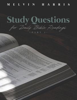 Paperback Study Questions for Daily Bible Readings Book