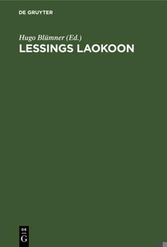 Hardcover Lessings Laokoon [German] Book