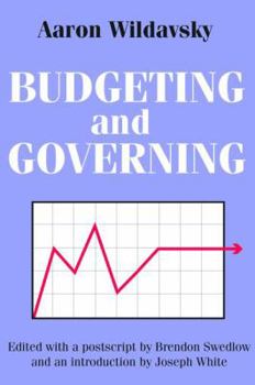 Hardcover Budgeting and Governing Book