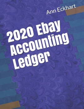 Paperback 2020 Ebay Accounting Ledger Book