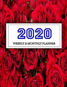 2020 Planner Weekly and Monthly: Jan 1, 2020 to Dec 31, 2020: Weekly & Monthly Planner + Calendar Views Inspirational Quotes and Navy Floral Cover ... December 2020