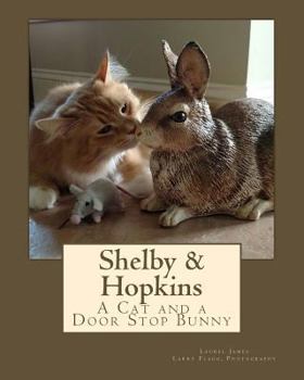 Paperback Shelby & Hopkins: A Cat and a Door Stop Bunny Book