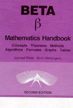 Hardcover Beta Math Handbook Book
