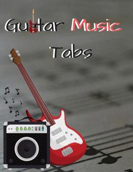 Paperback Guitar Music Tabs: 8.5inX11in 100 pages Book