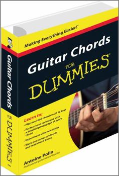 Spiral-bound Guitar Chords for Dummies Book