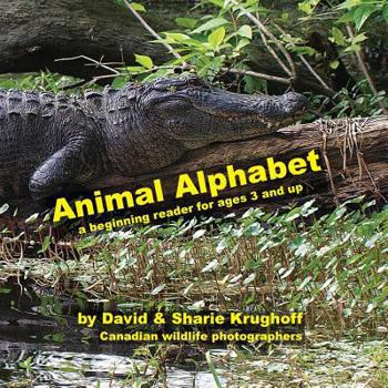 Paperback Animal Alphabet (a Beginning Reader for Ages 3 and Up) Book