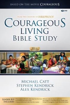 Paperback Courageous Living Bible Study - Leader Kit [With DVD] Book
