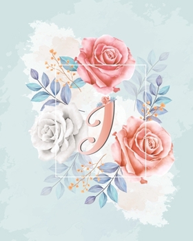 Paperback I Alphabet Notebook Journal: Notebook alphabet /Journal/ Notepad/ Diary For Girls -Floral Design Notebook with Alphabetical. Book