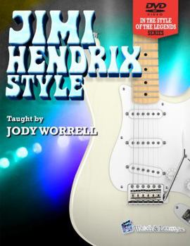 Paperback Jimi Hendrix Style Guitar Book with 2 DVDs Book