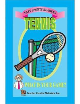 Paperback Tennis Easy Reader Book