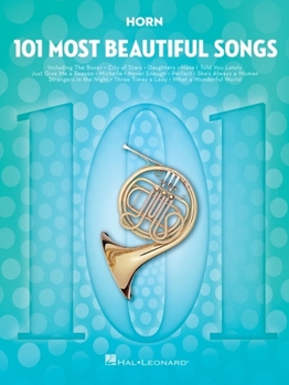 Paperback 101 Most Beautiful Songs for Horn Book
