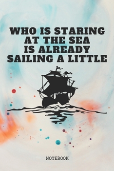 Paperback Notebook: Sailing and Boating Sea and Ocean Captain Planner / Organizer / Lined Notebook (6" x 9") Book