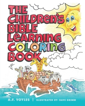 Paperback The Children's Bible Learning Coloring Book