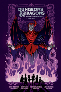 Hardcover Dungeons & Dragons: Animated Adventures Library Edition Book