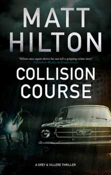 Hardcover Collision Course [Large Print] Book