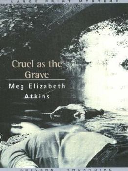 Paperback Cruel as the Grave [Large Print] Book