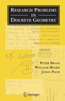Paperback Research Problems in Discrete Geometry Book