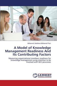 Paperback A Model of Knowledge Management Readiness and Its Contributing Factors Book