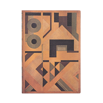 Misc. Moutarde MIDI Lined Softcover Journal, 176pg, 100gsm by Paperblanks (Shape Shift) Book