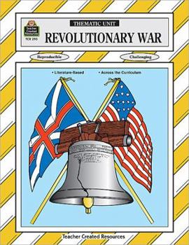 Paperback Revolutionary War Thematic Unit Book