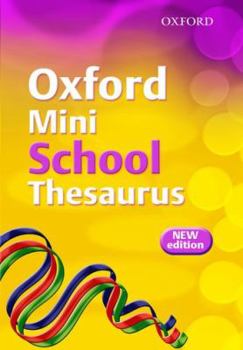 Paperback Oxford Mini School Thesaurus Book