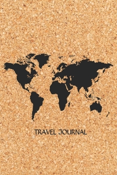 Travel Journal Book - Travel Itinerary Planner: Organize Your Adventures, Flight Info, Hotel Details, Budget and More