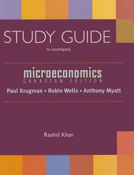 Paperback Microeconomics: Canadian Edition Study Guide Book